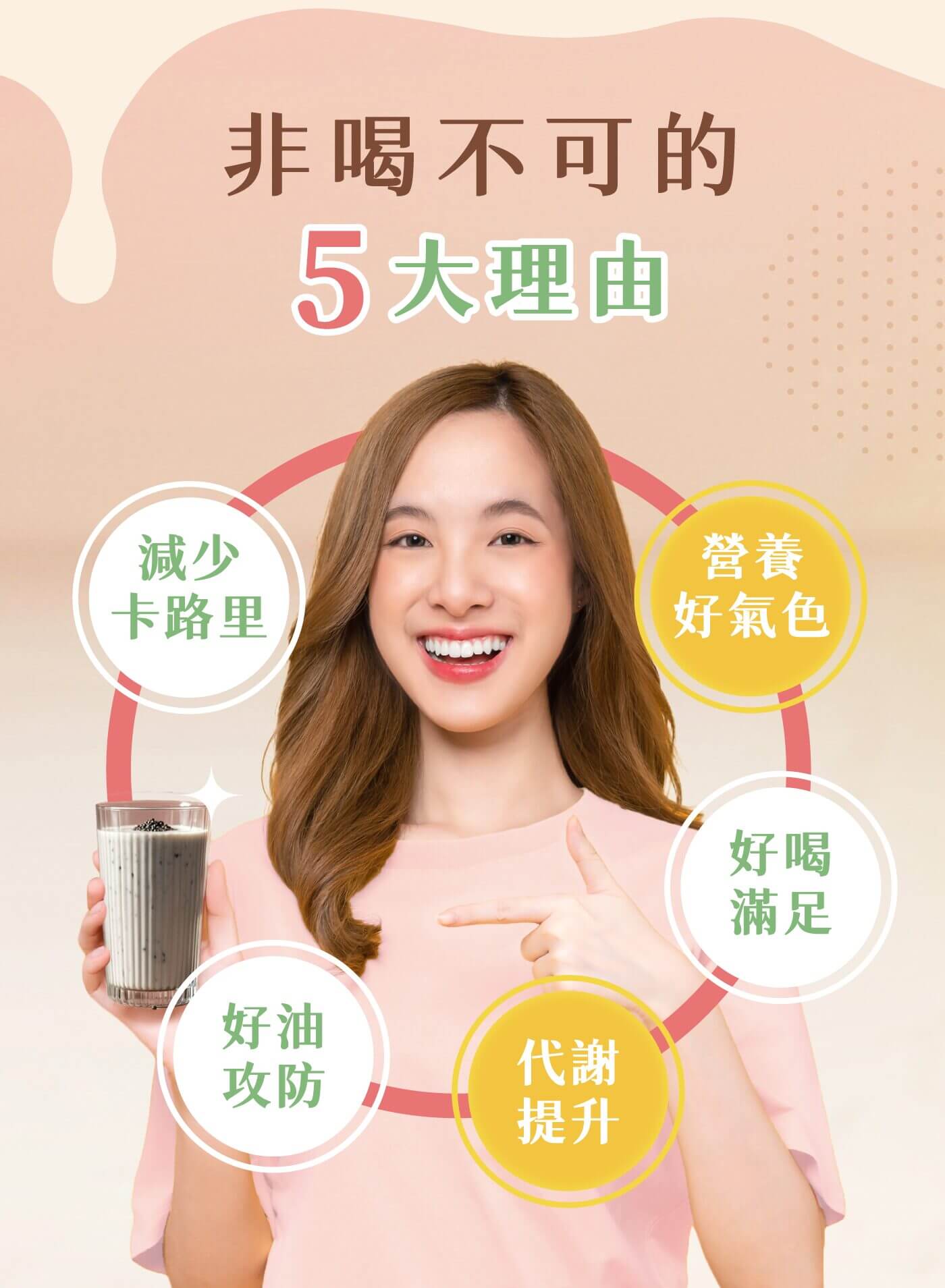 享受這款蛋白飲料的五大理由