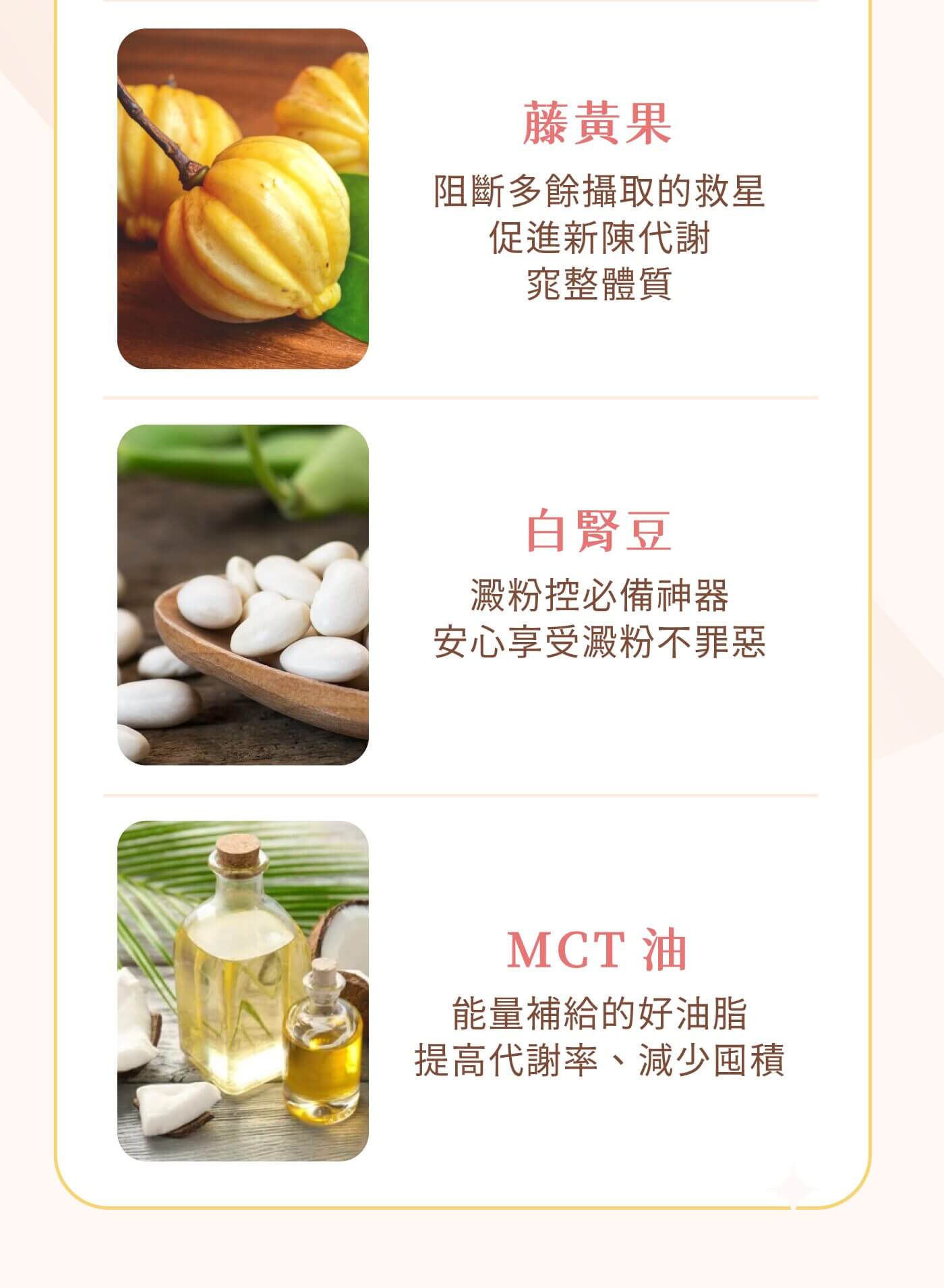 藤黃果和白腎豆等成分